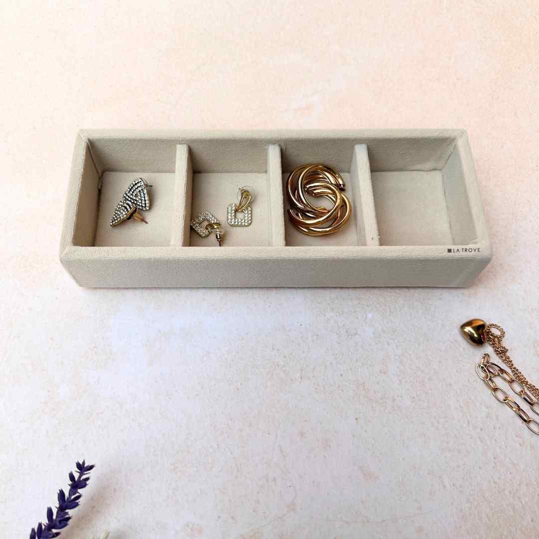 4 Grid Jewellery Tray (Micro)