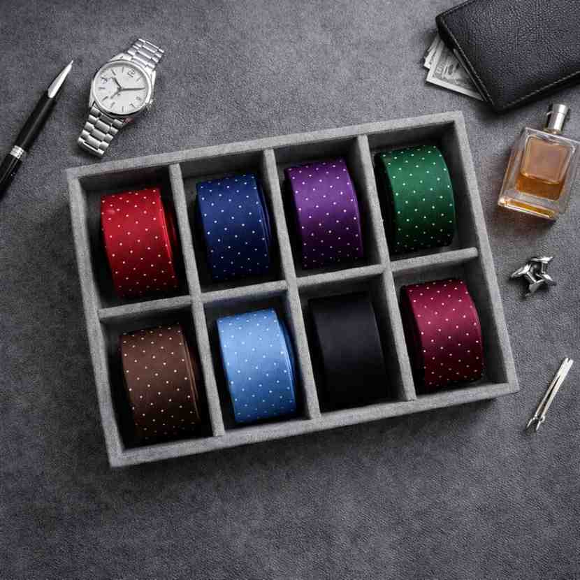 TBT 8 Slot Tie Tray for Structured Tie & Accessory Organisation