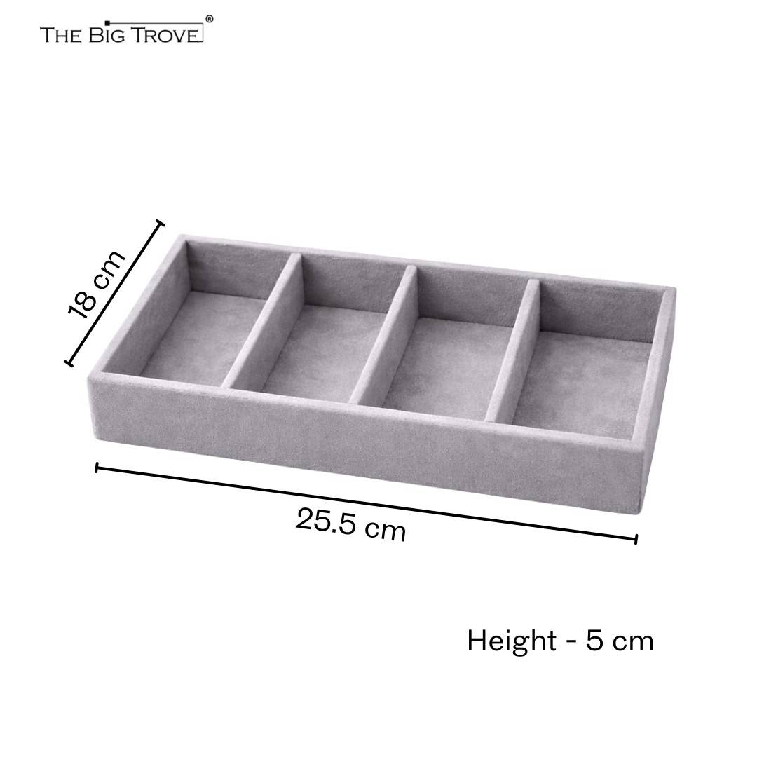 TBT 4 Slot Sunglass Tray – Smart Eyewear Storage for Everyday Wardrobes