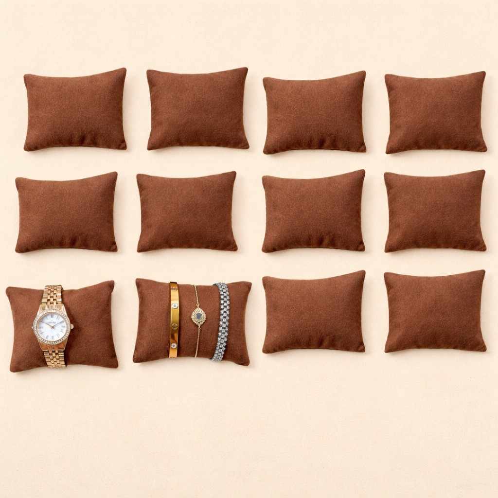 Soft Cushion Pillow for Watch & Bracelet Display – Pack of 12