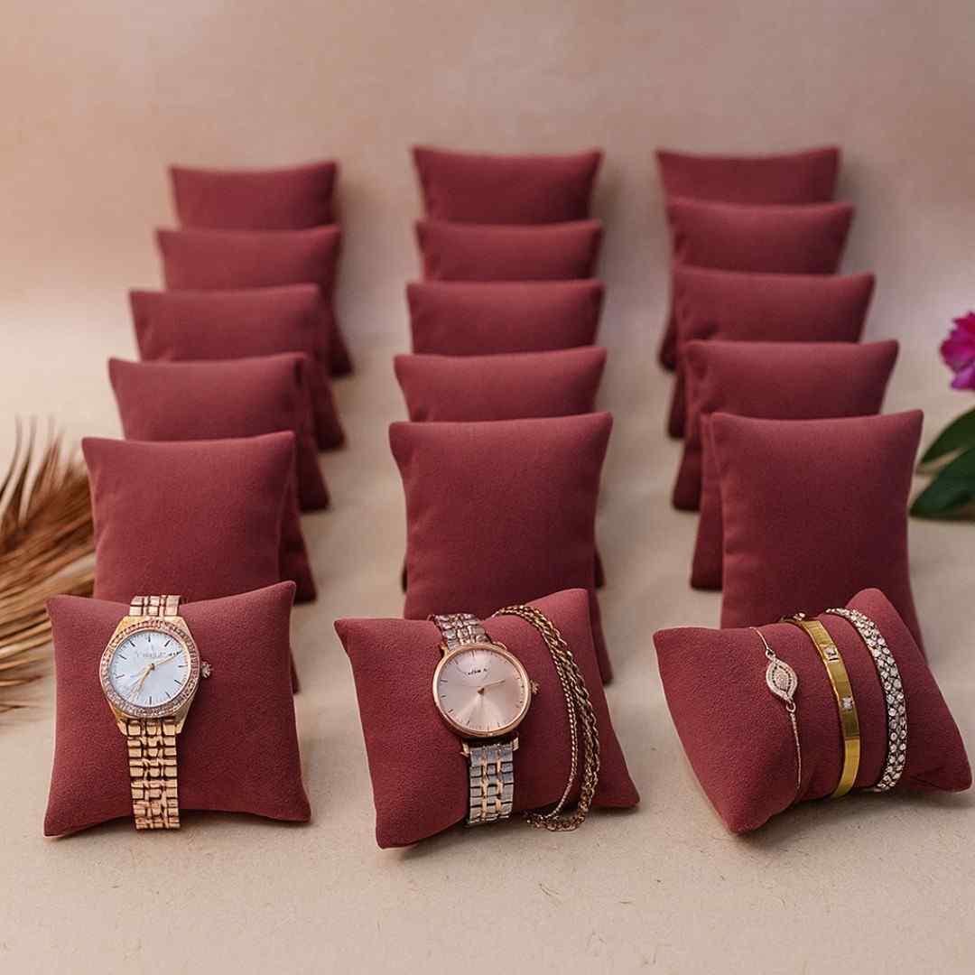 Soft Cushion Pillow for Watch & Bracelet Display – Pack of 18
