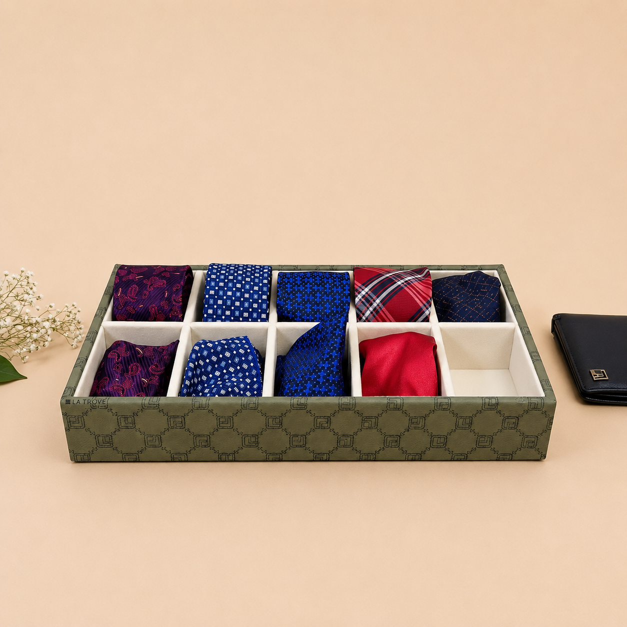Designer 10-Slot Organizer Tray