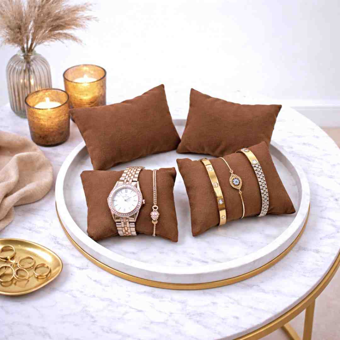 Soft Cushion Pillow for Watch & Bracelet Display – Pack of 4