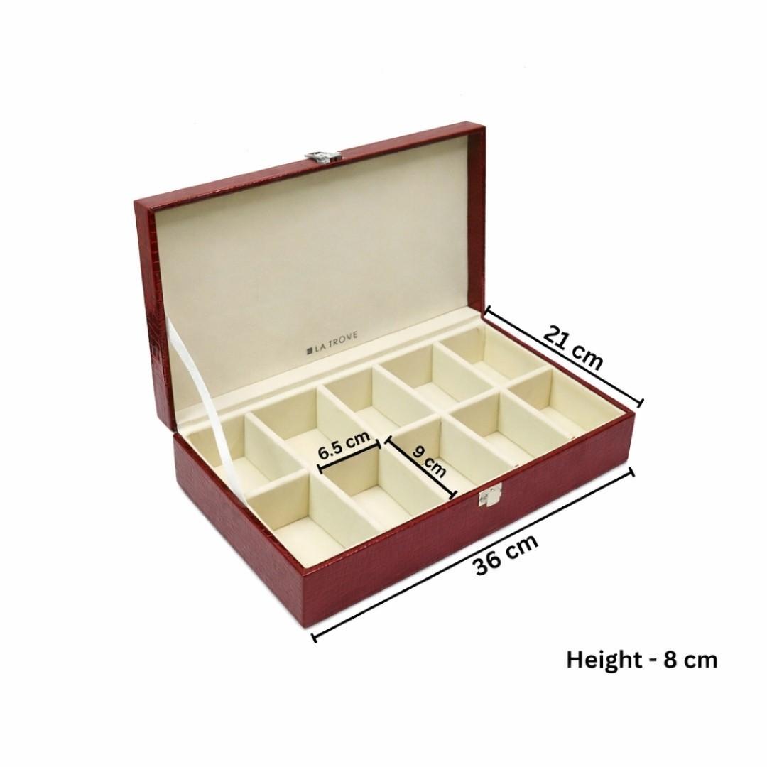 10 Slot Tie Box