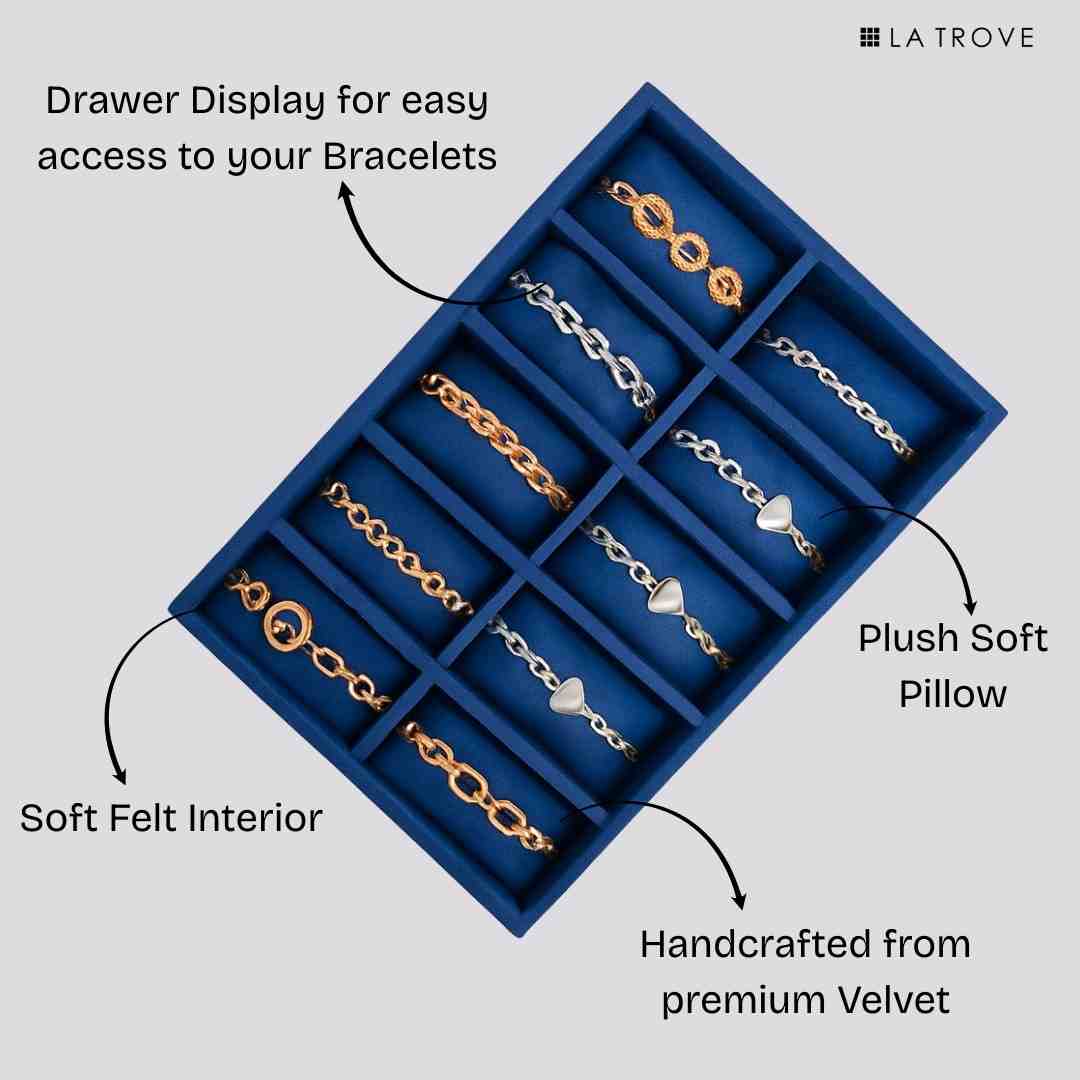 10 Slot Bracelet Tray Organiser