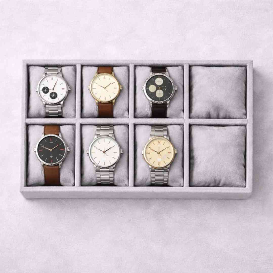 TBT 8 Slot Watch Tray for Organised Watch Collections