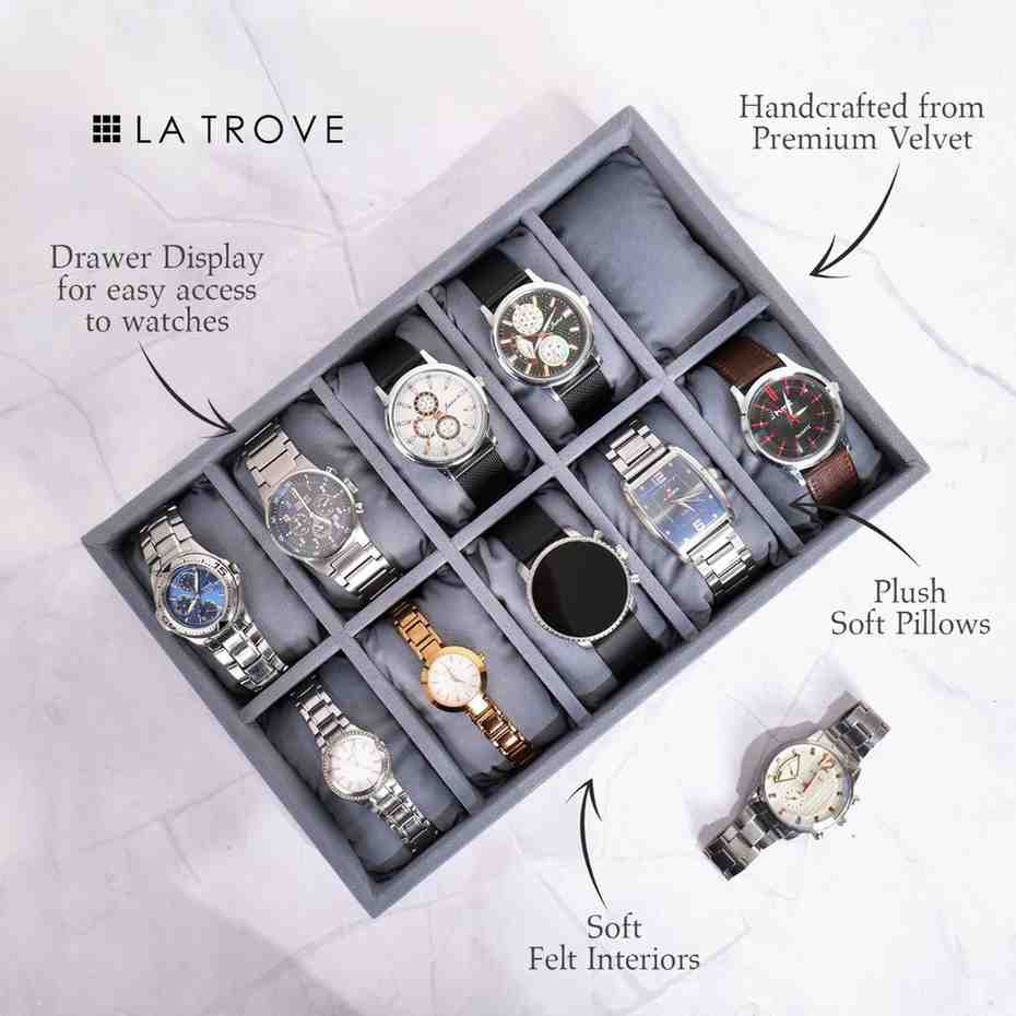10 Slot Watch Tray