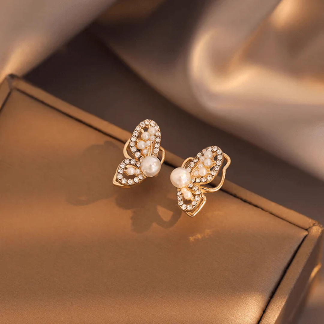 Beautiful Butterfly Earrings – Elegant Cute Jewelry La Trove