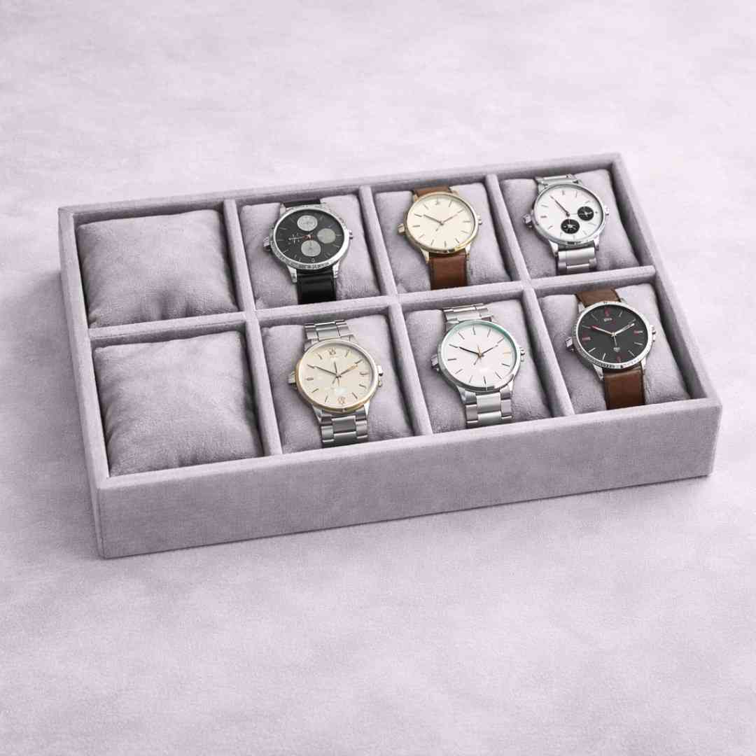 TBT 8 Slot Watch Tray for Organised Watch Collections
