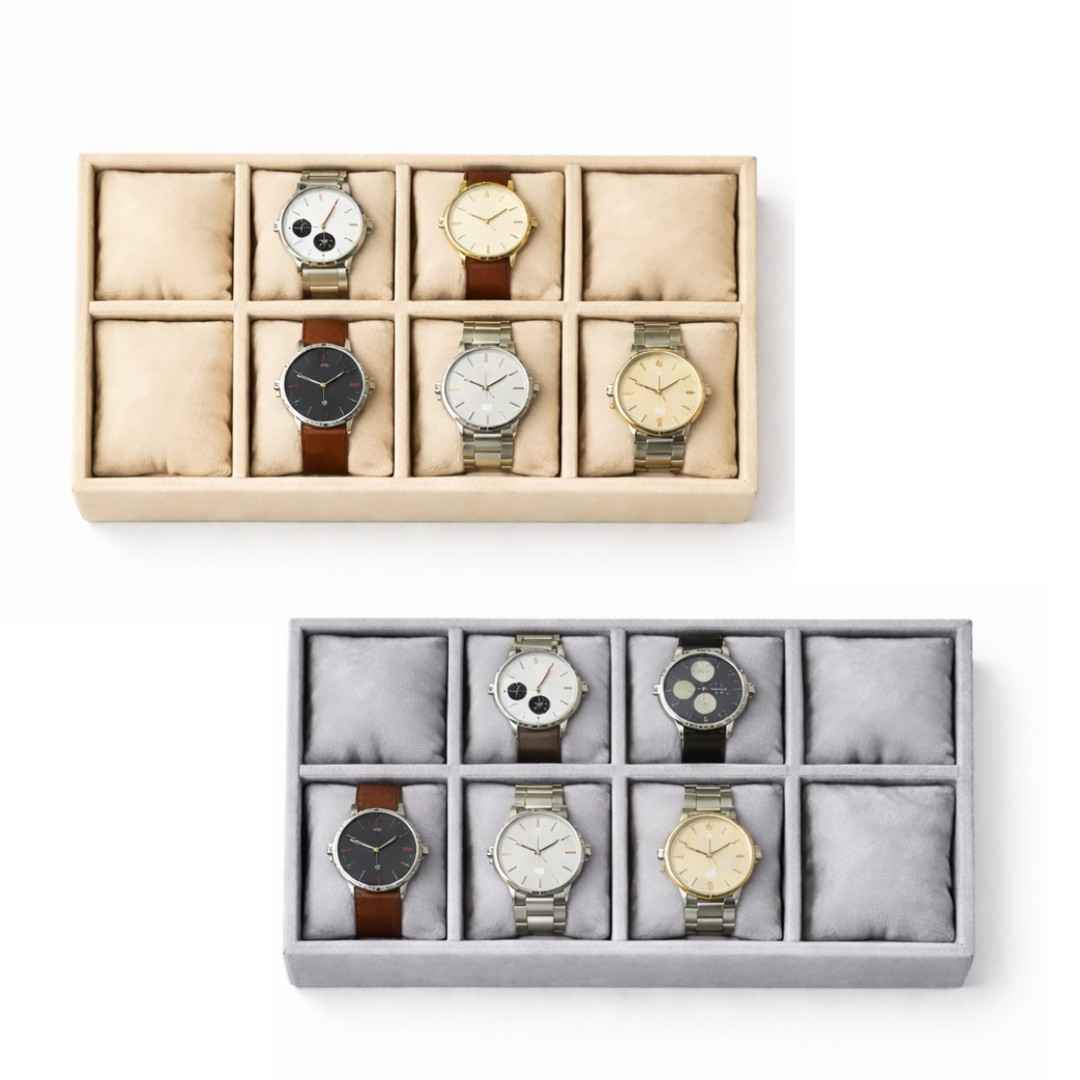 TBT 8 Slot Watch Tray for Organised Watch Collections