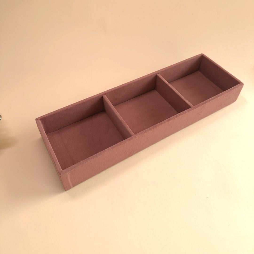 3 Slot Belt Tray for Belts & Small Accessories