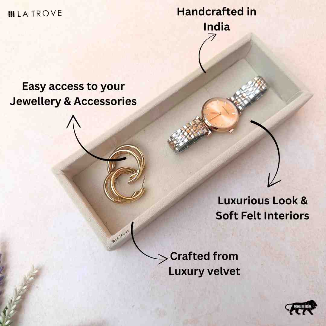 Plain Jewellery Organiser Tray (Micro)
