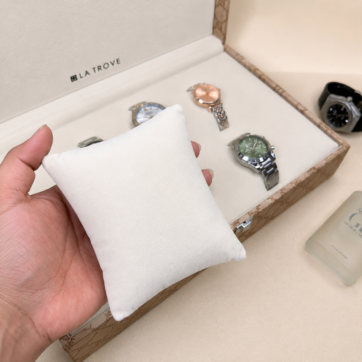Designer 10 Slot Watch Box
