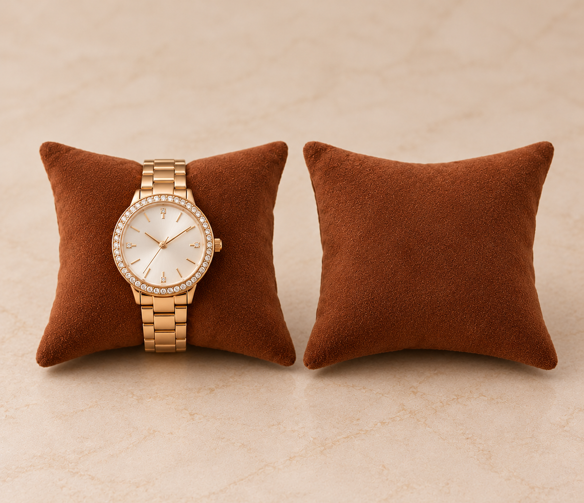 Velvet Watch Display Pillow