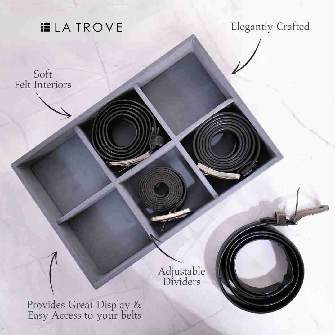 6 Slot Belt Tray