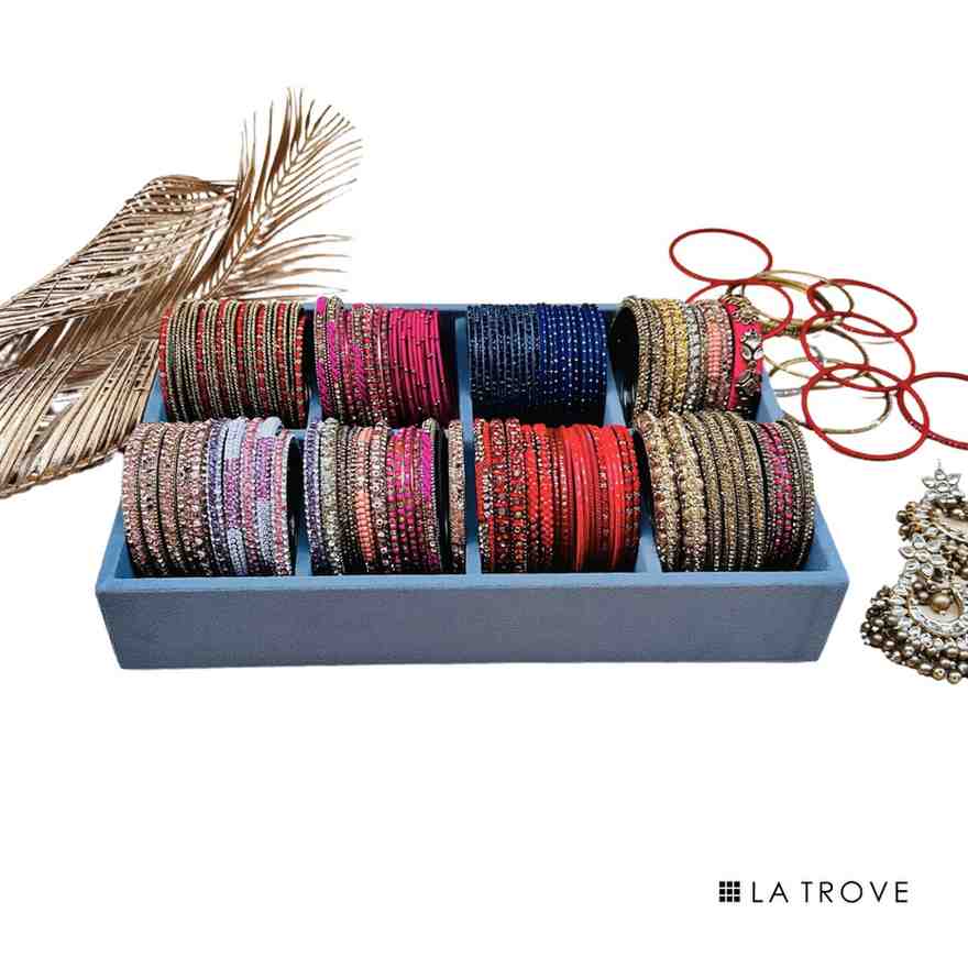 8 Slot Bangle Organiser Tray
