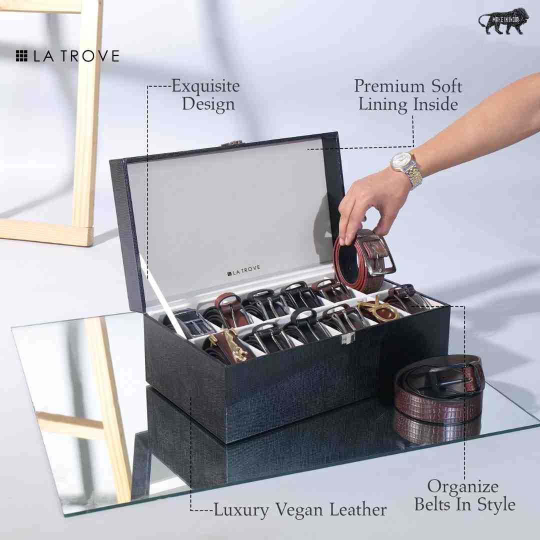 12 Slot Belt Box