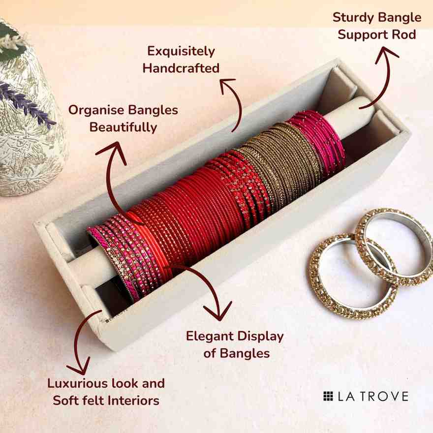 Bangle Single Rod Organiser Tray (Sleek)