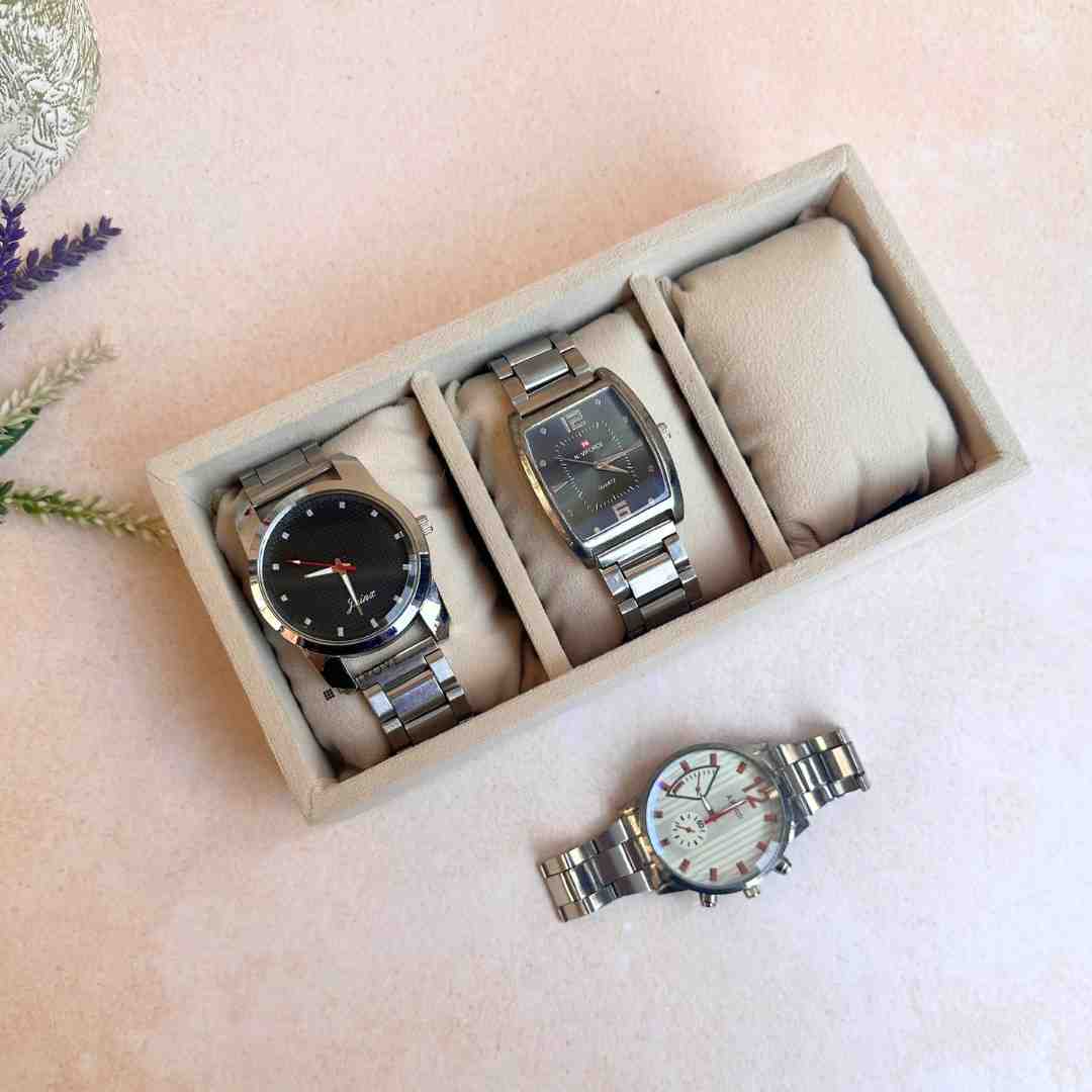 3 Slot Mini Watch Tray (Mini)