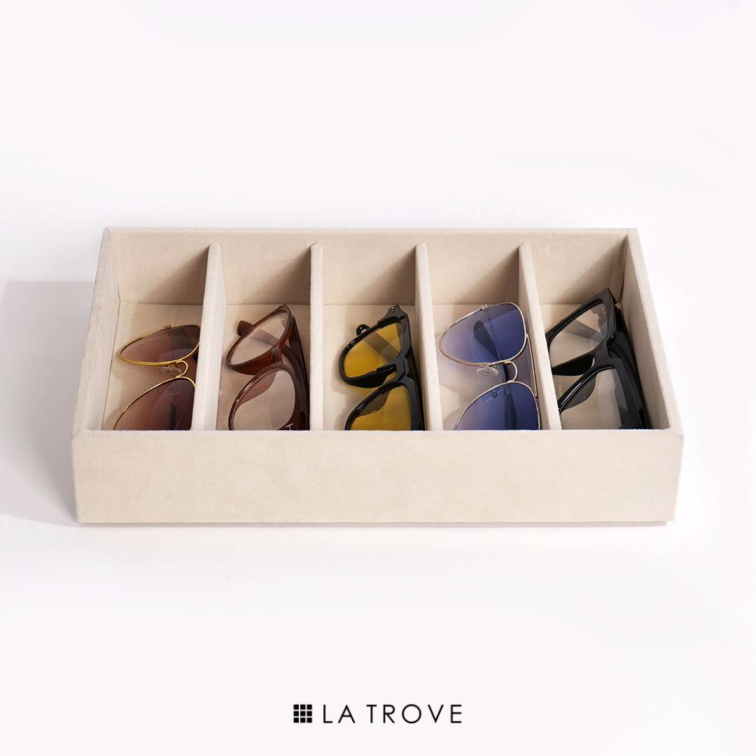5 Slot Sunglass Tray