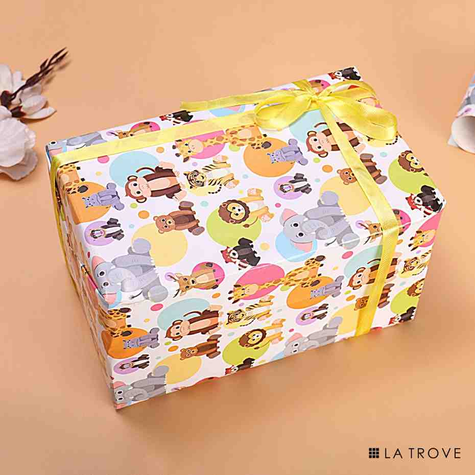 Jungle Theme Packing Paper