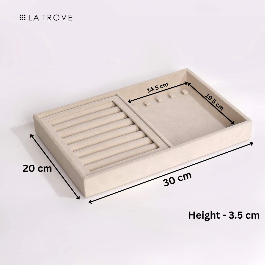 Luxury Rings & Chains Jewellery Tray