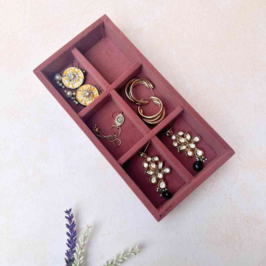 6 Grid Jewellery Organizer Tray (Mini)