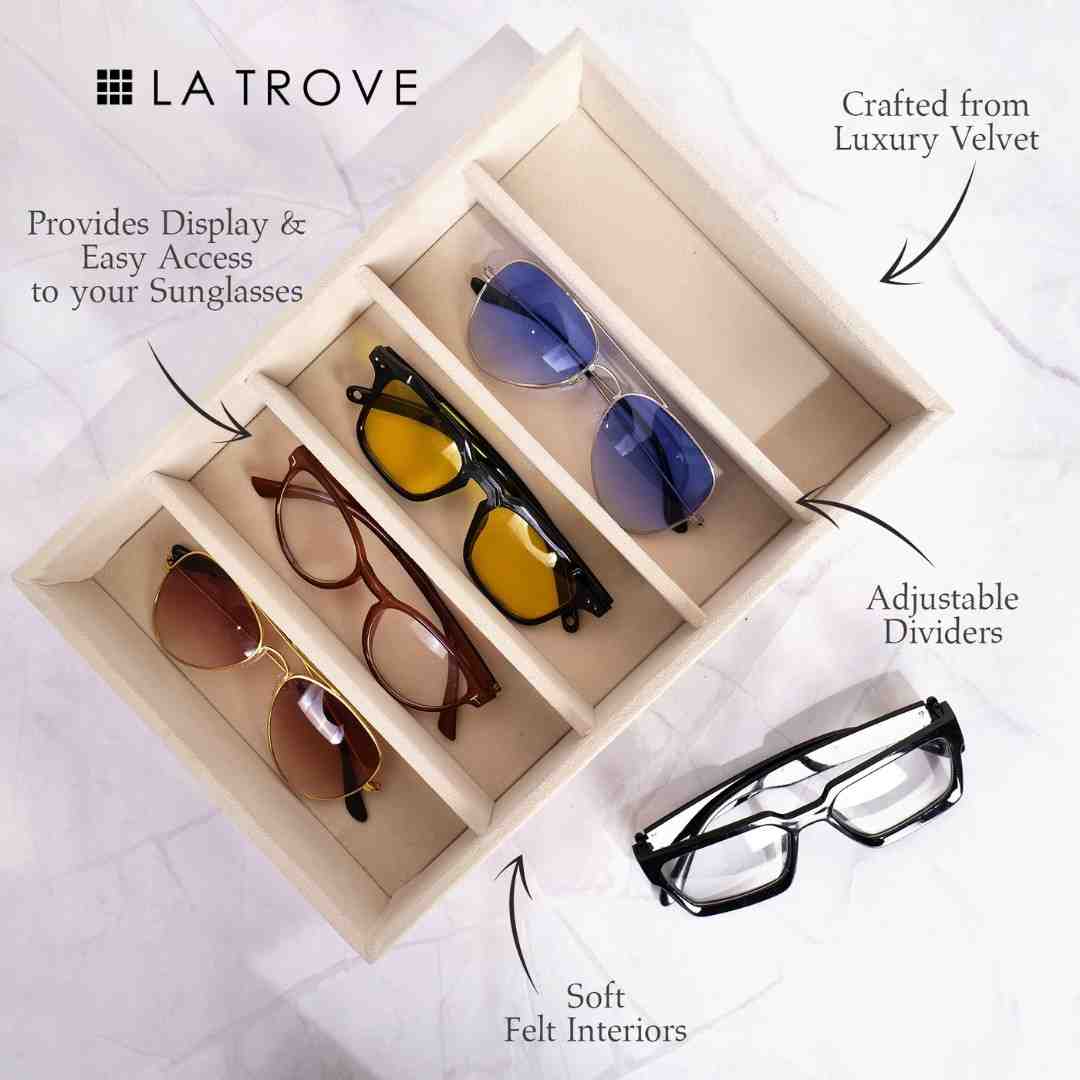 5 Slot Sunglass Tray