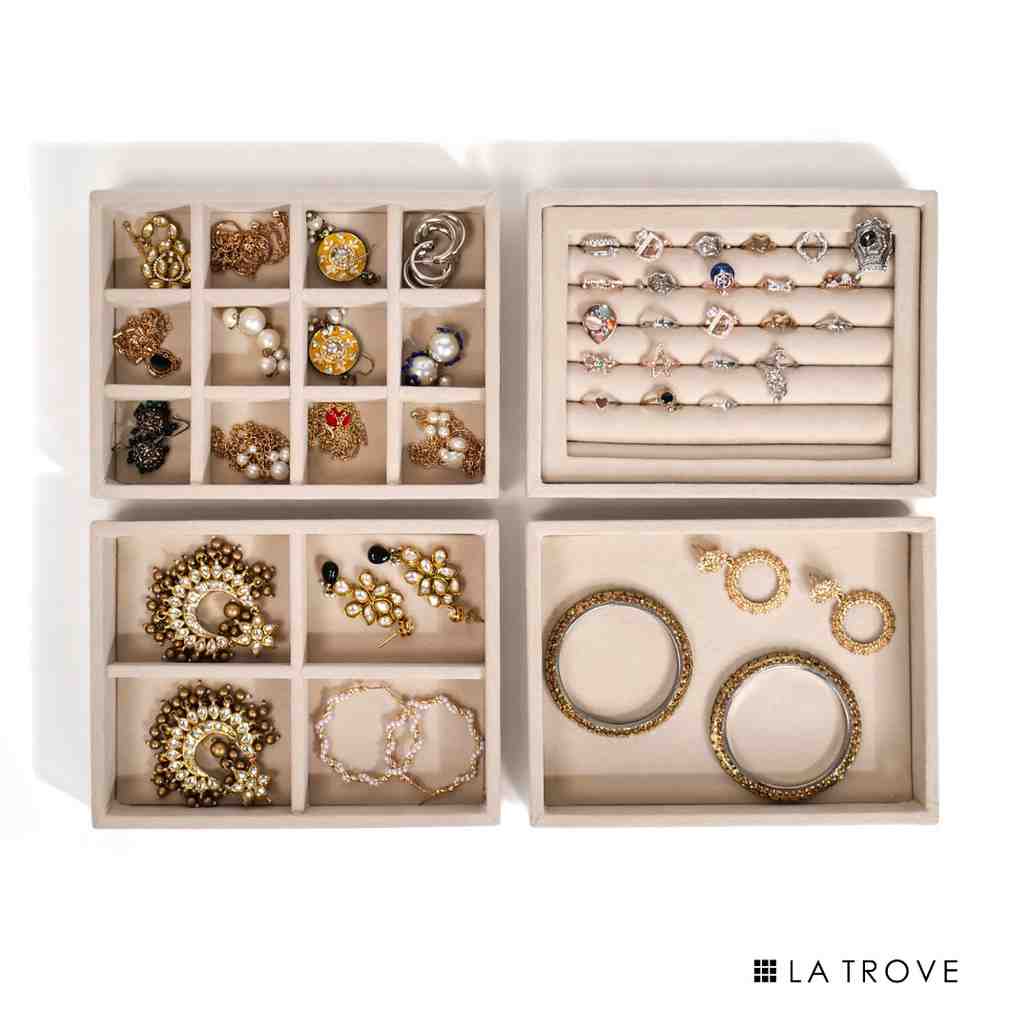 Drawer Stackable Jewellery Trays (Small)