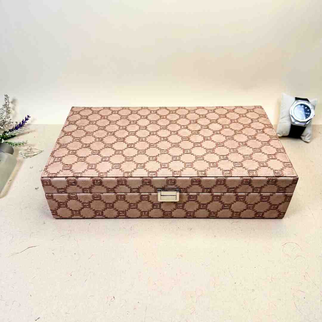Designer 12-Slot Watch Box