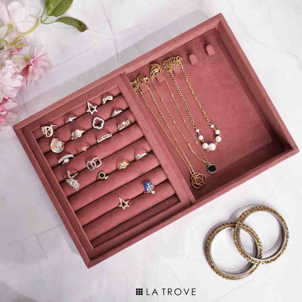 Luxury Rings & Chains Jewellery Tray