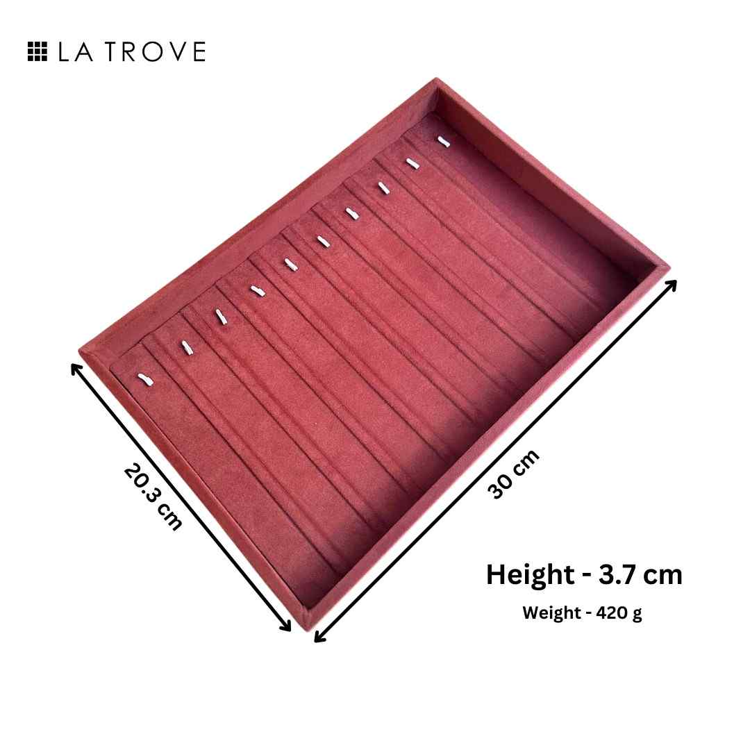 Bracelet & Chain Tray Organizer
