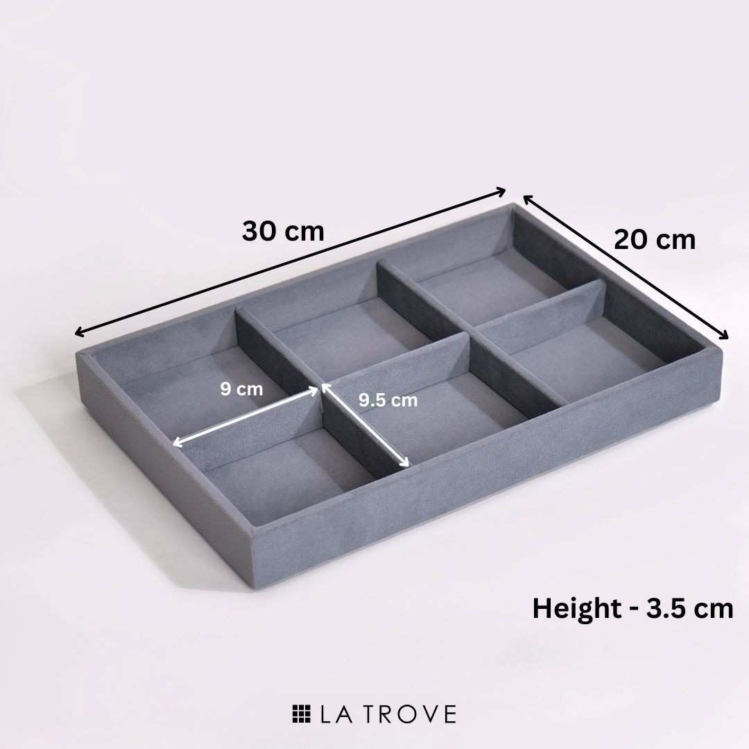 6 Slot Bangle Organiser Tray