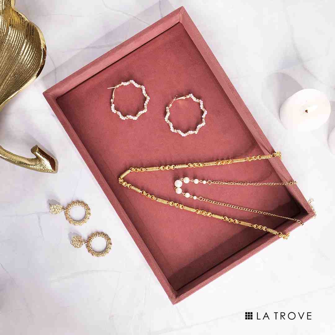 Luxury Plain Jewellery Tray