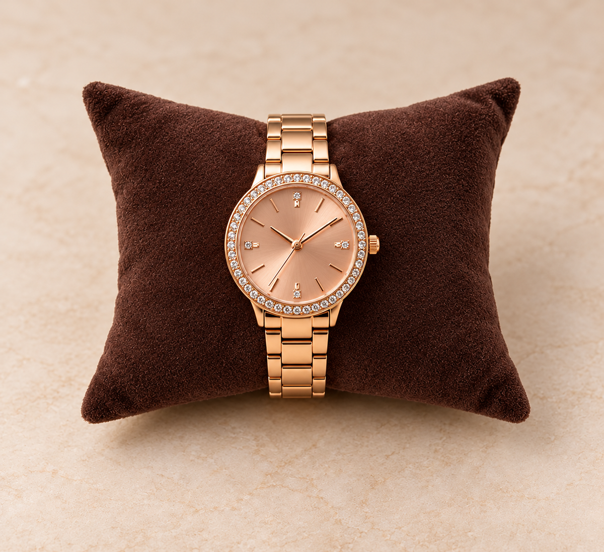 Velvet Watch Display Pillow