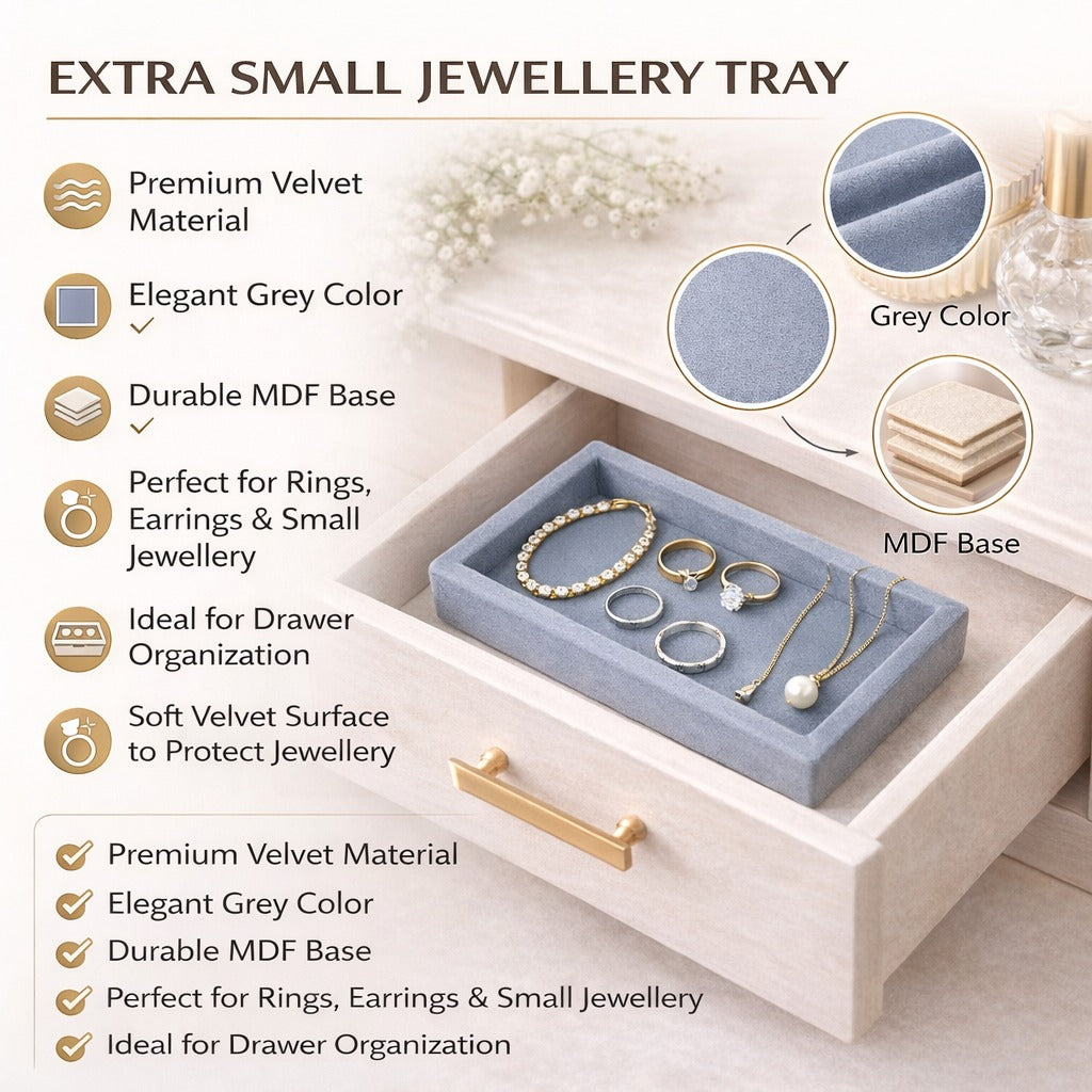 Nano Velvet Jewellery Tray