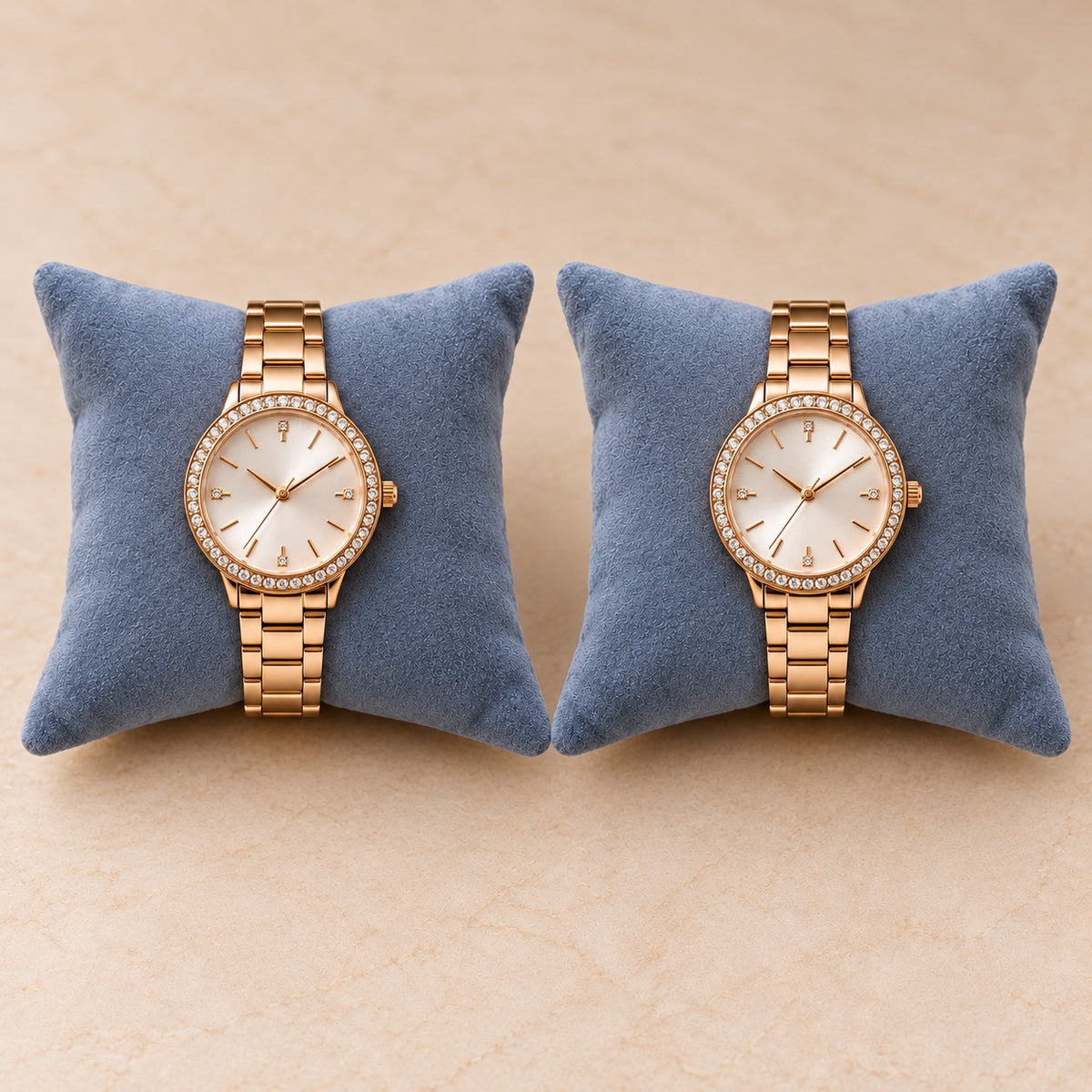 Velvet Watch Display Pillow