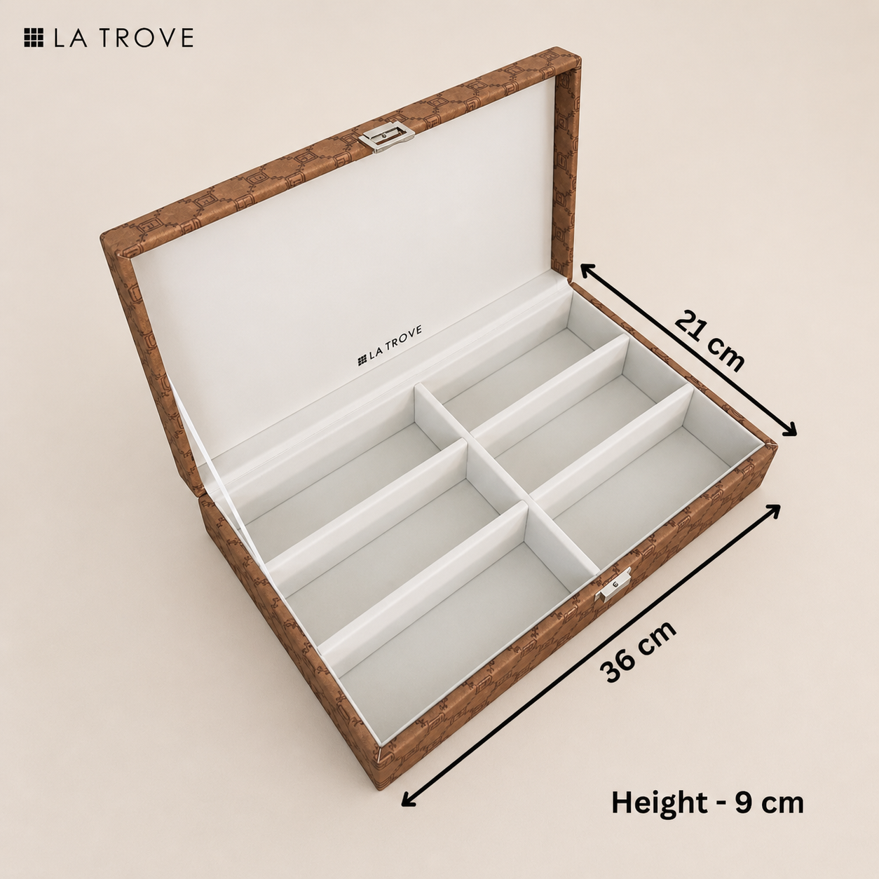 Designer 6 Slot Sunglass Box