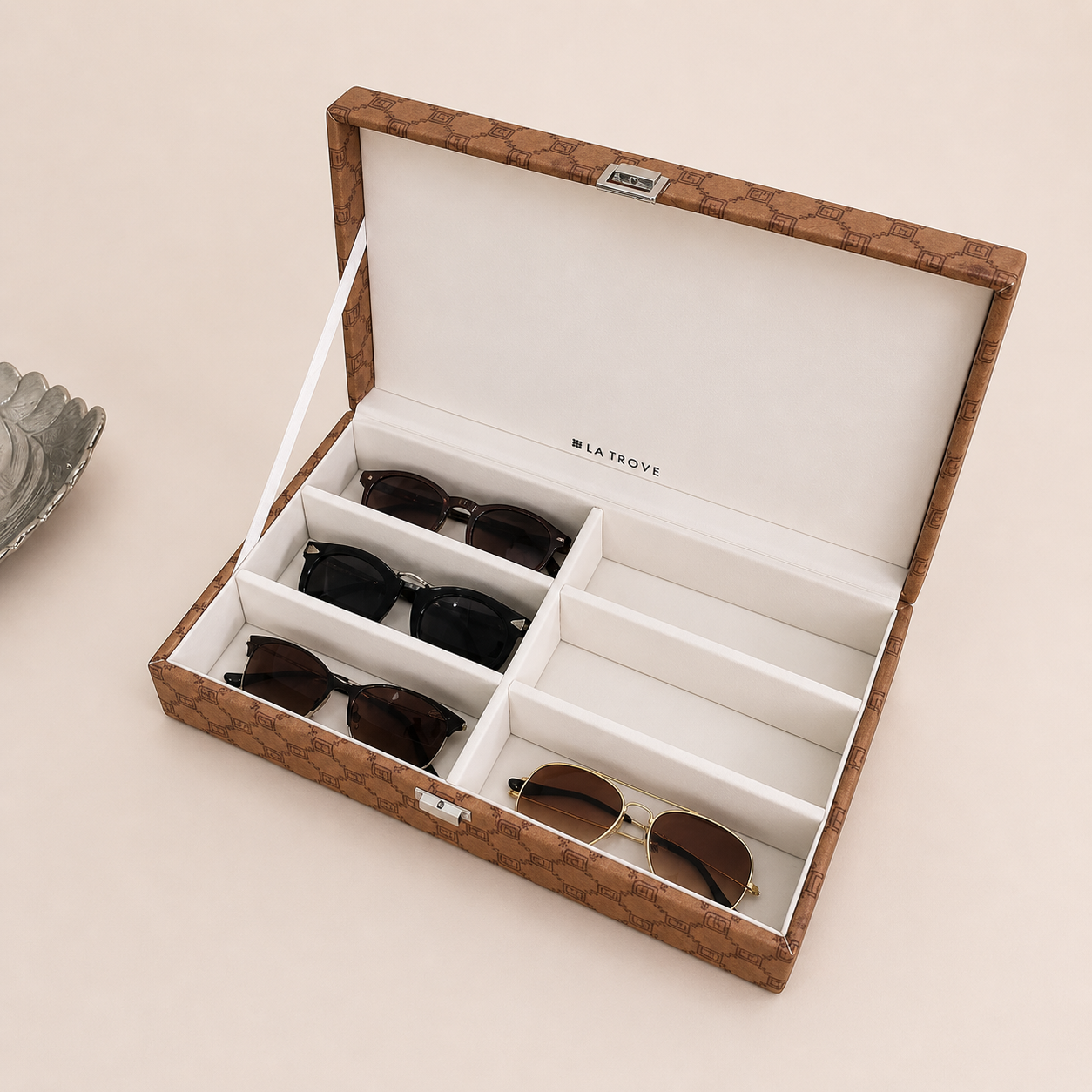 Designer 6 Slot Sunglass Box