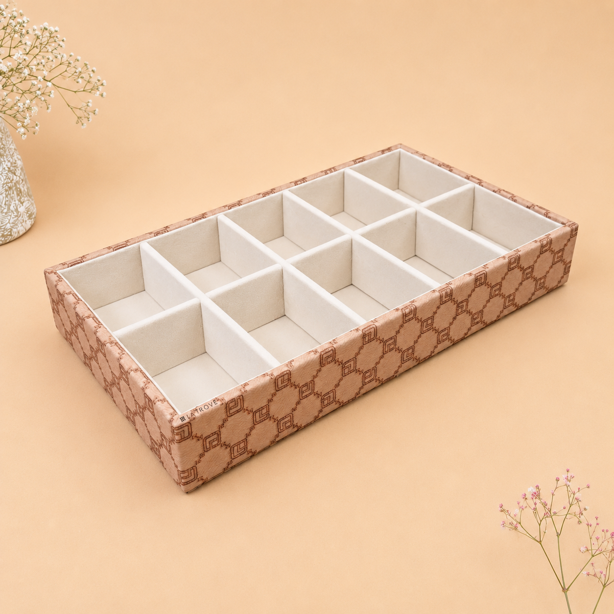 Designer 10-Slot Organizer Tray