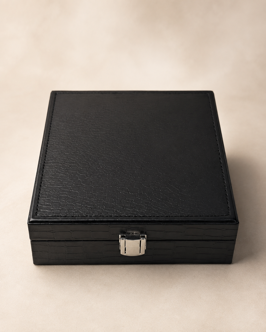 Velvet Ring Organizer Box (Black)