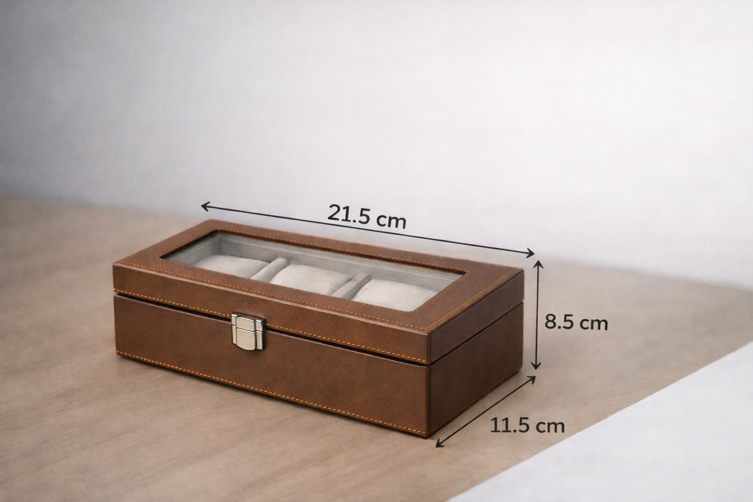 TBT 3 Slot Watch Box Organizer
