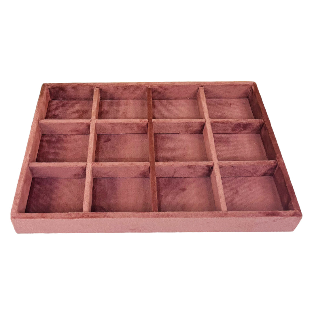 Luxury 12 Grid Jewellery Tray