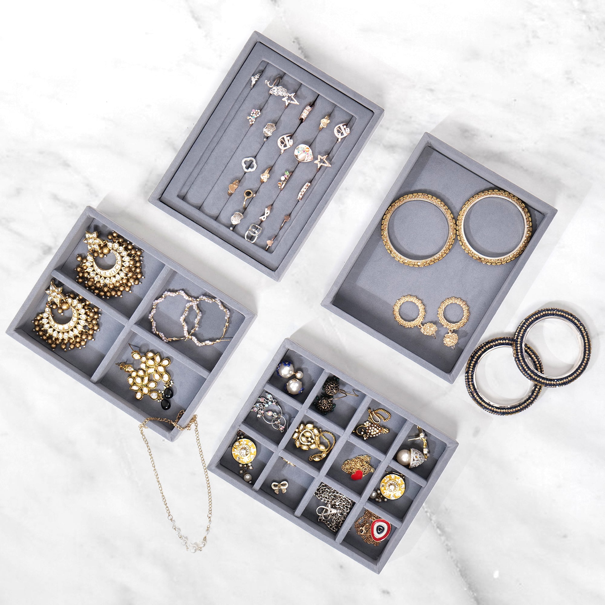 Drawer Stackable Jewellery Trays (Small)