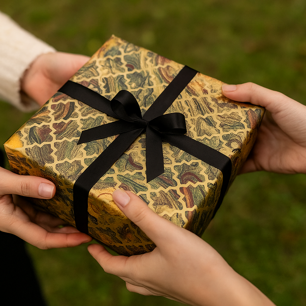 Luxury Sand Packing Paper