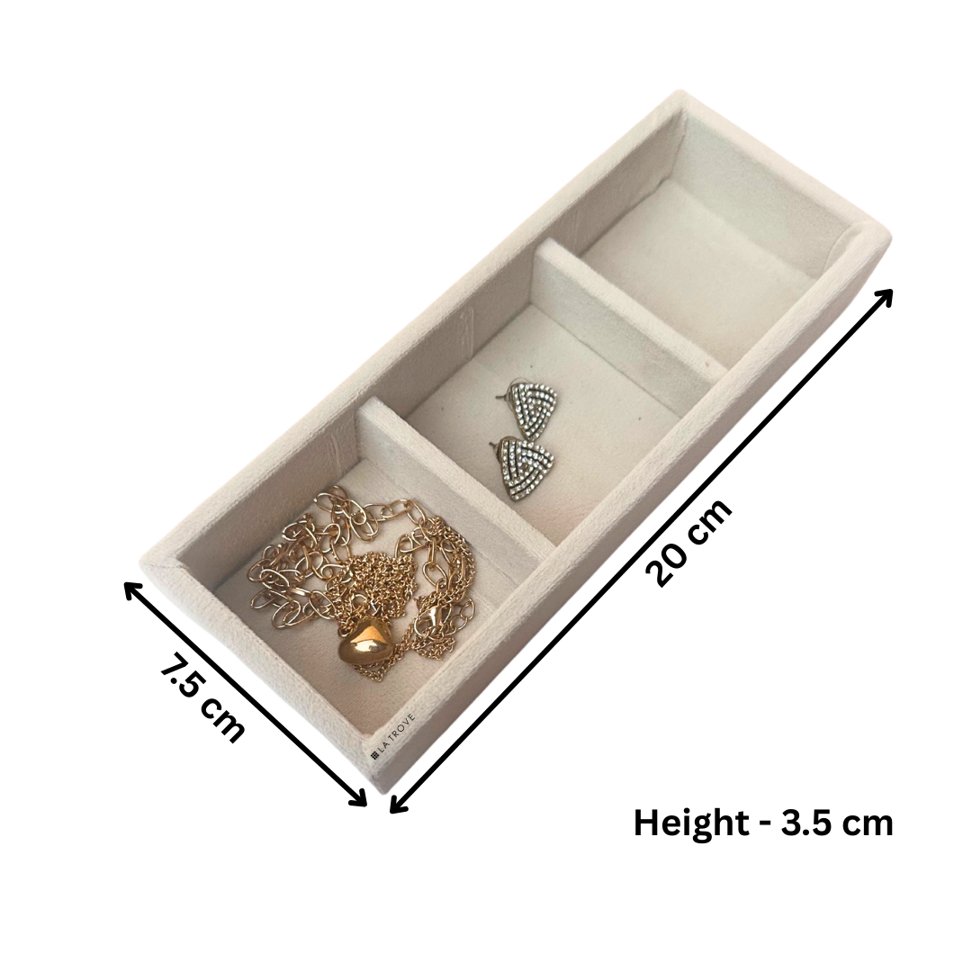 3 Grid Jewellery Tray (Micro)