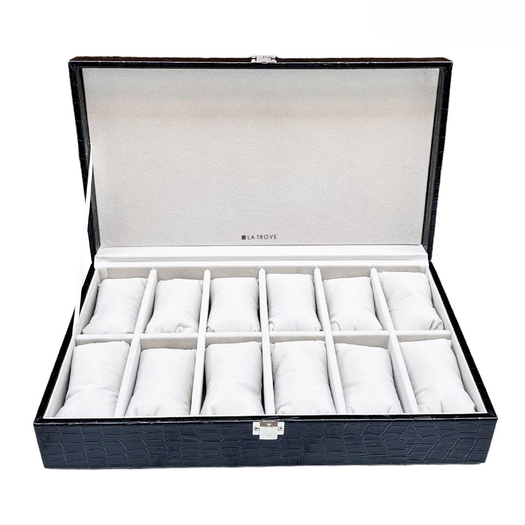 12 Slot Watch Box