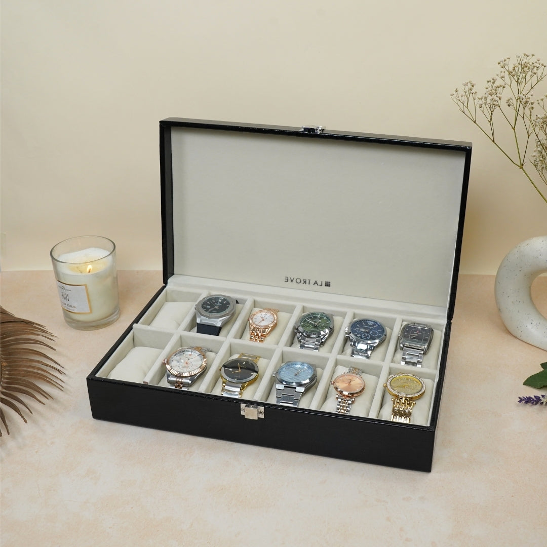 12 Slot Watch Box