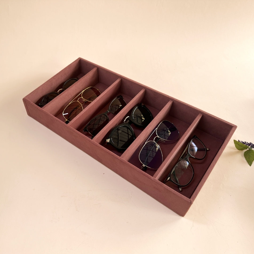 6 Slot Sunglass Tray for Sunglasses & Eyewear