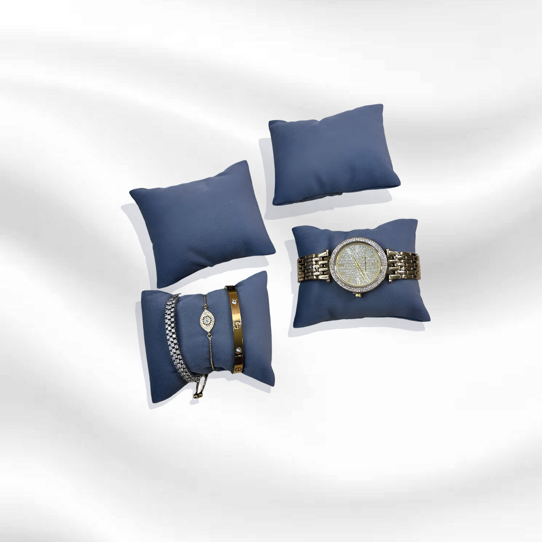 Soft Cushion Pillow for Watch & Bracelet Display – Pack of 4